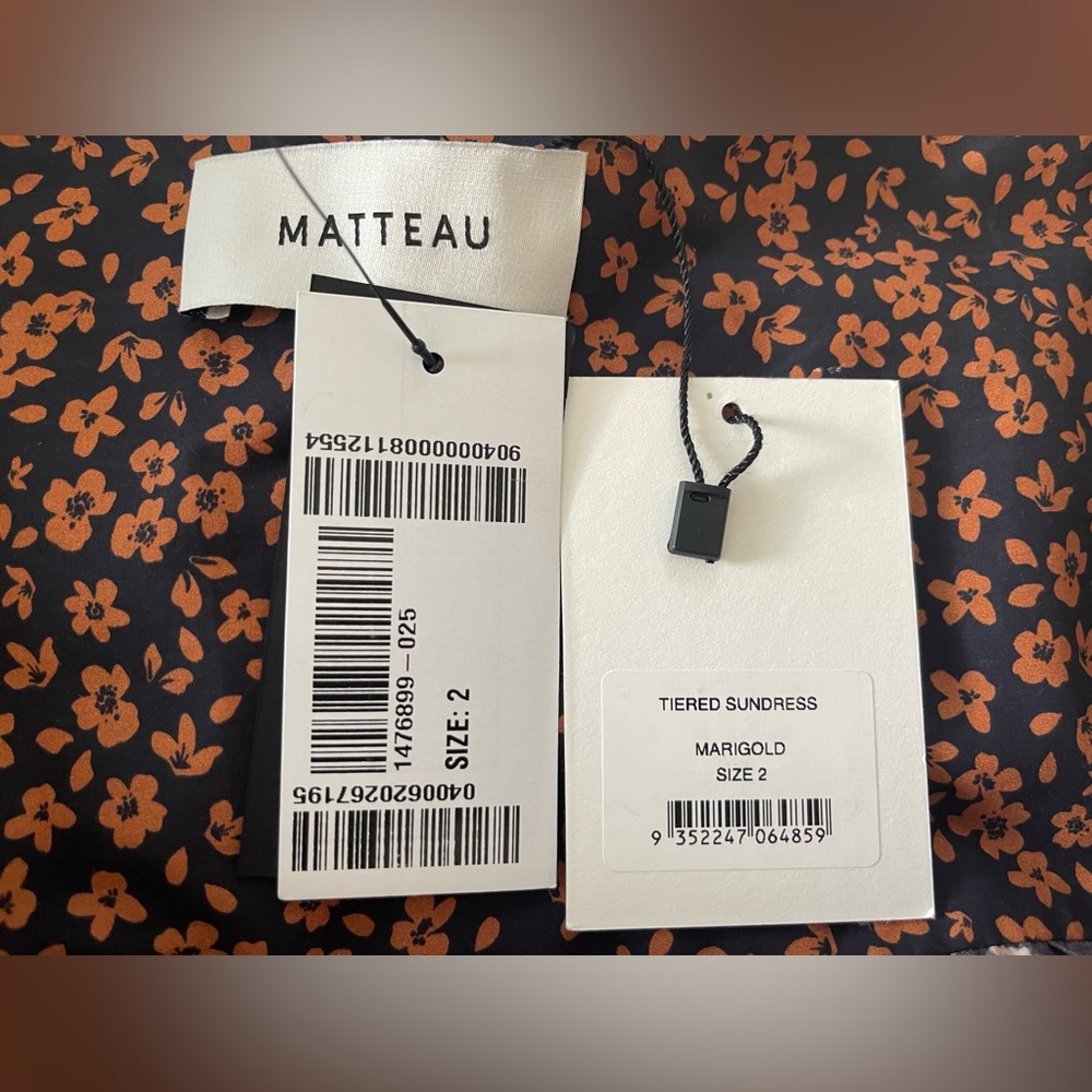 Matteau Floral-print tiered cotton-poplin maxi dress - Picture 8 of 10